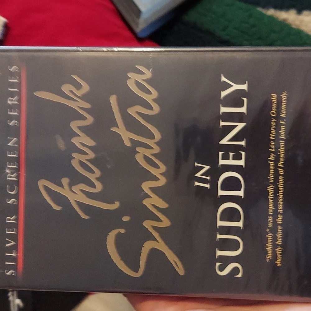 Vintage deadstock frank Sinatra DVD "in suddenly"